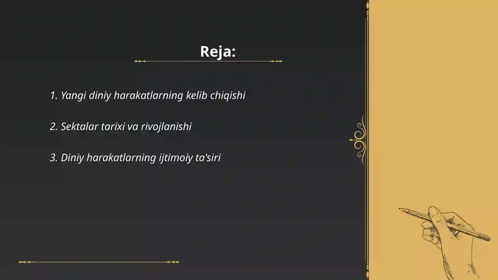Yangi diniy harakatlar va sektalar 2