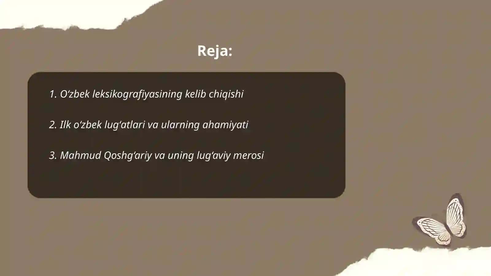 Oʻzbek leksikografiyasining tarixiy ildizlari 2