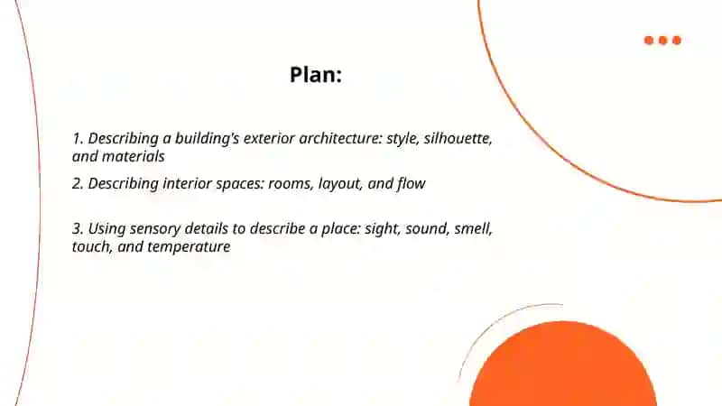 Describing Places and Buildings 2