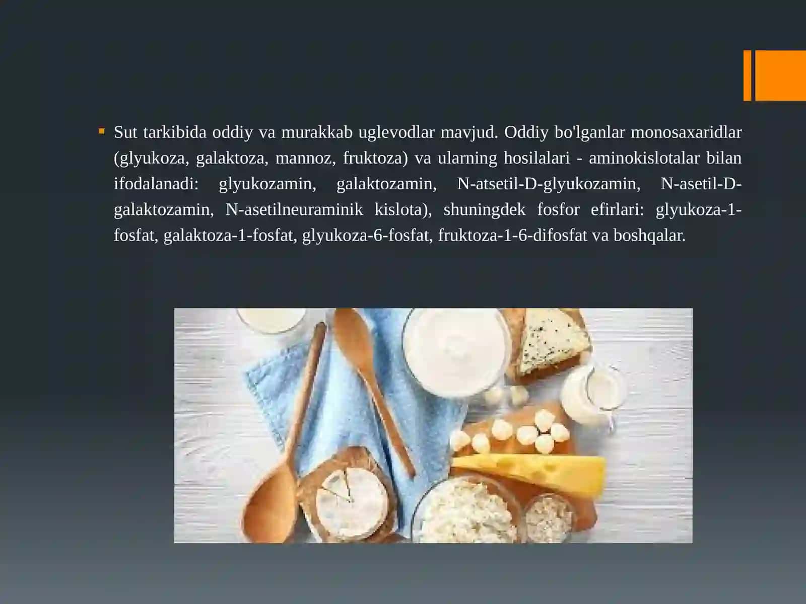 Laktoza tuzilishi va kimyoviy xossalari 2