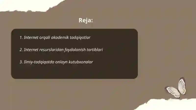 Ilmiy Tadqiqot Asoslari 2