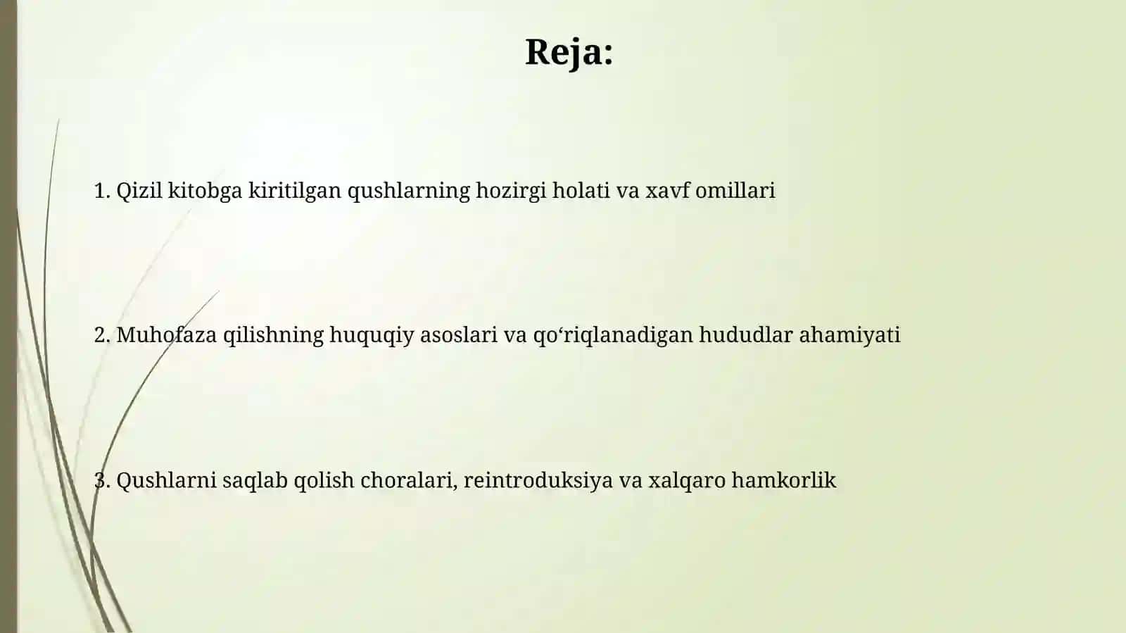 O‘zbekiston Qizil kitobi 2