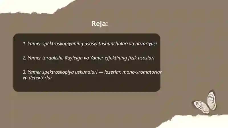 Yamer spektroskopiya 2