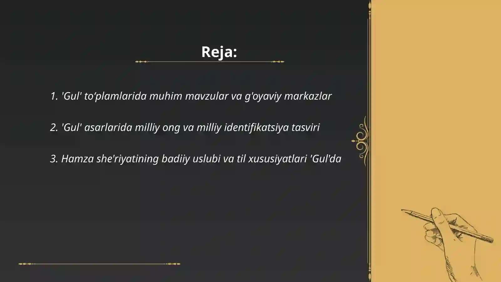 Gul ʼʼturkumi toʻplamlarining badiiy ahamiyati 2