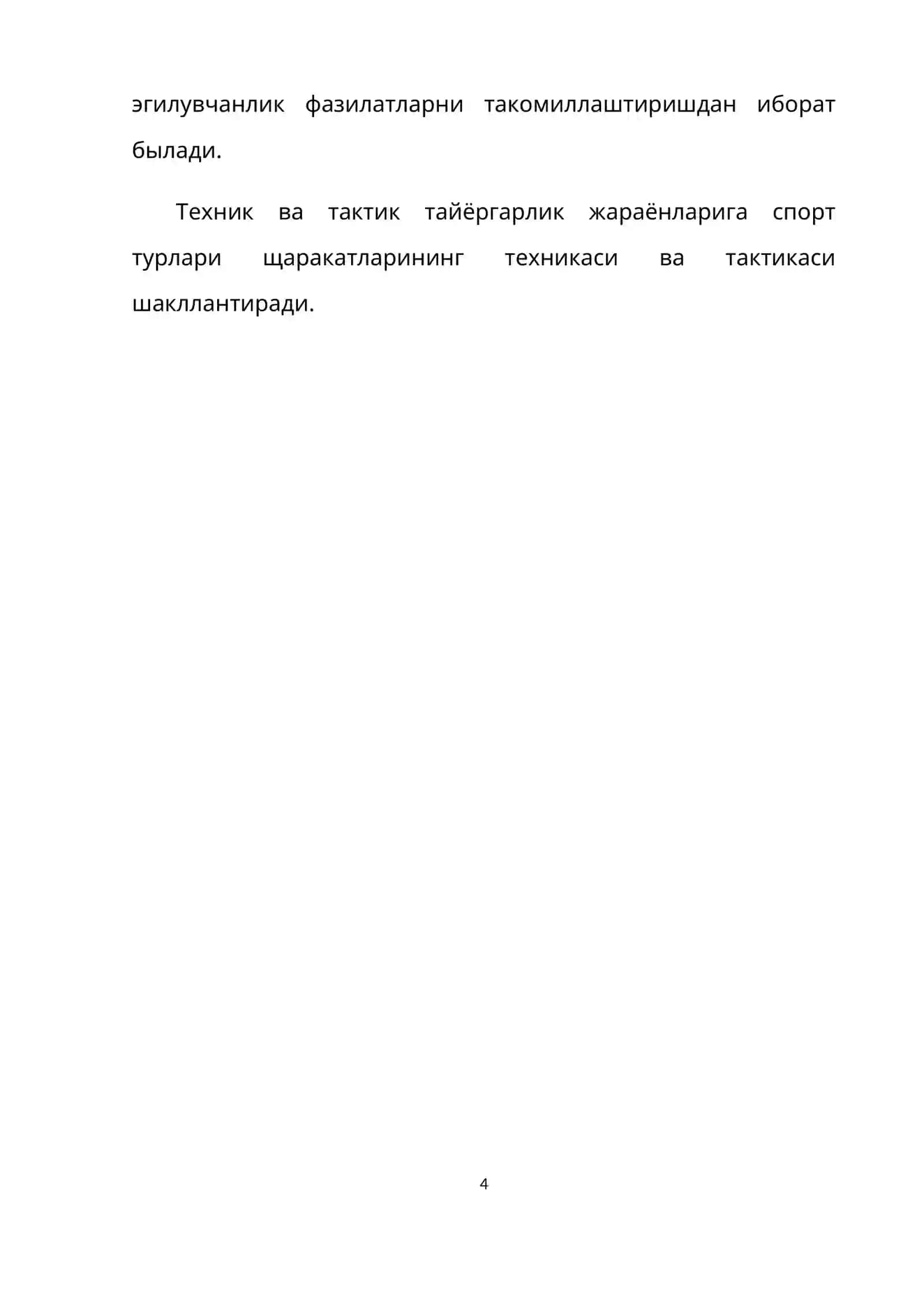Спортчиларнинг тайёргарлиги 2