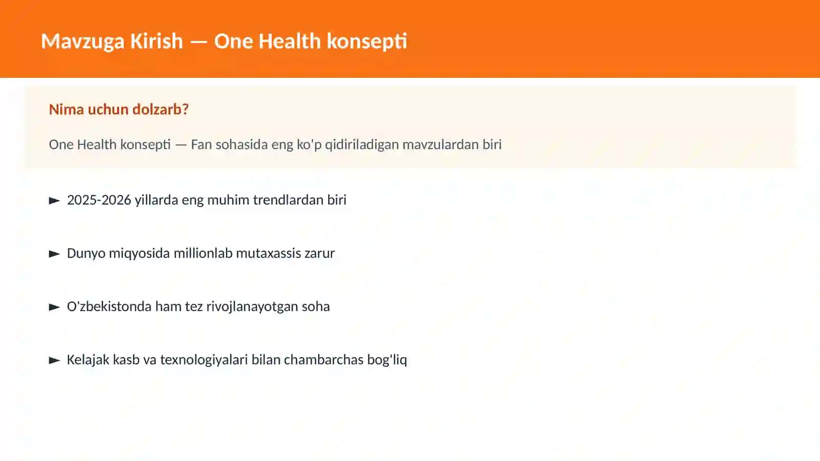 One Health konsepti 2