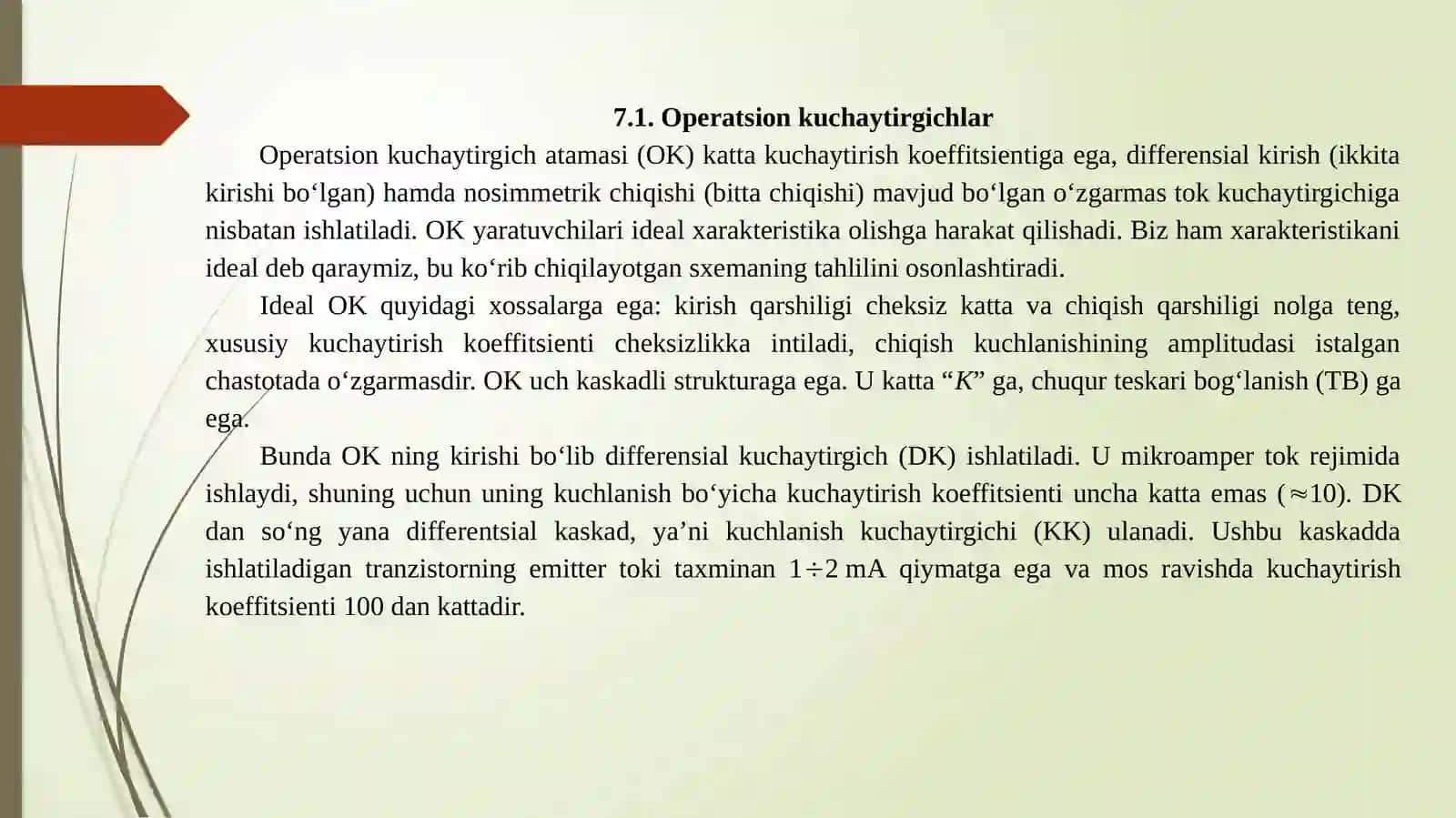 ANALOG MIKROSXEMALAR 2