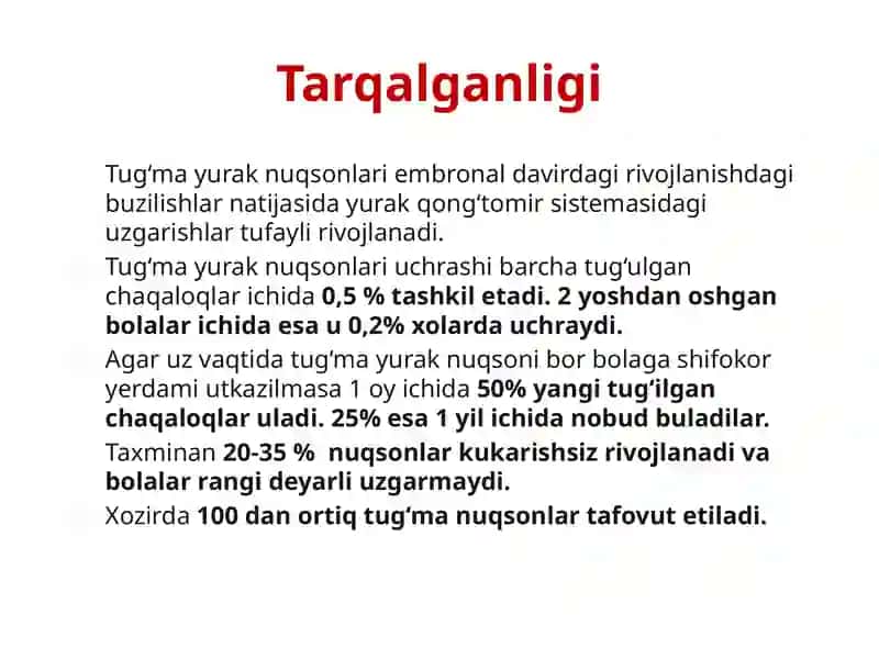 Tug‘ma yurak nuqsonlari 2