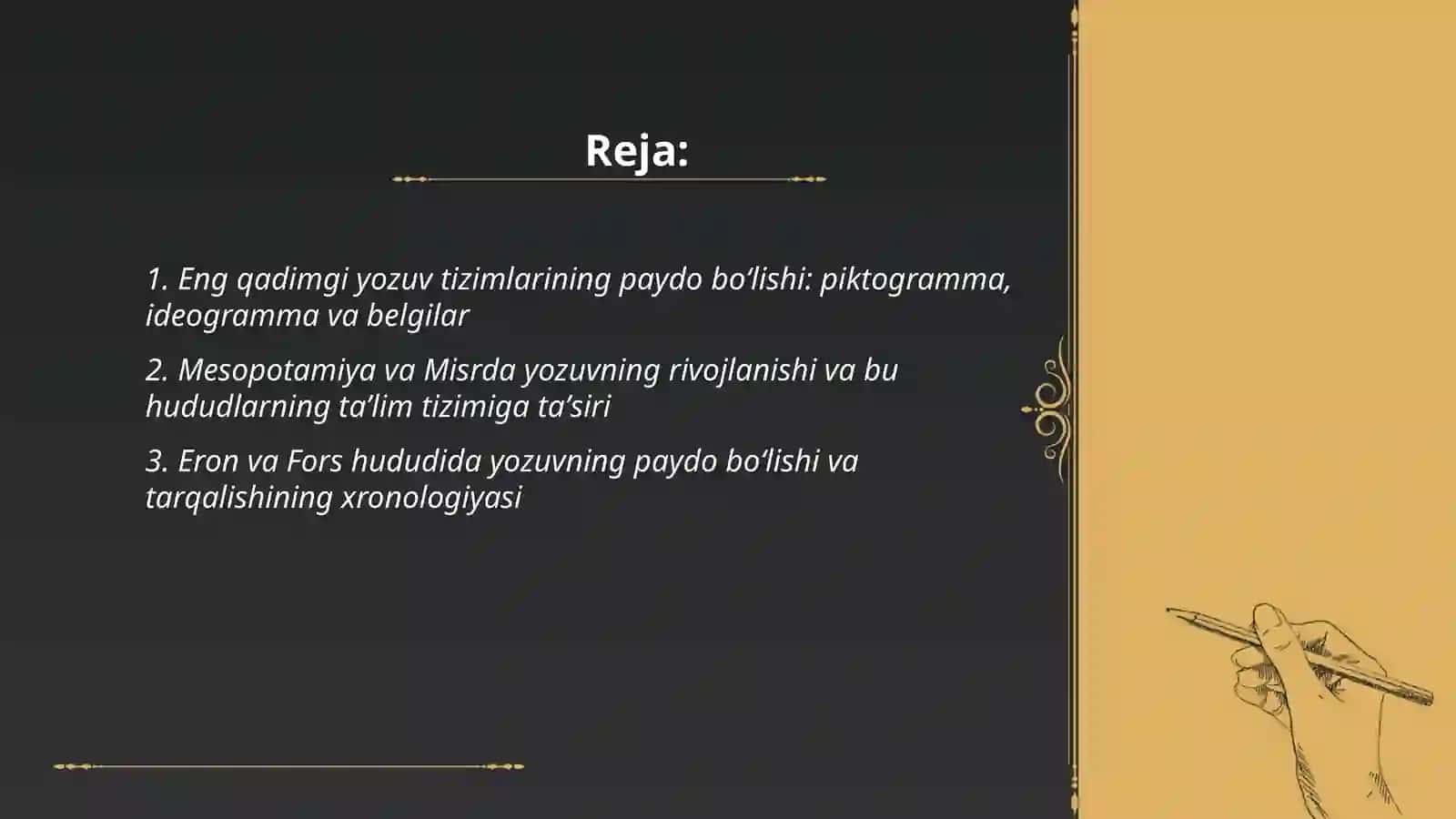 Avesto: Ta'lim tarbiyaga oid fikrlar 2