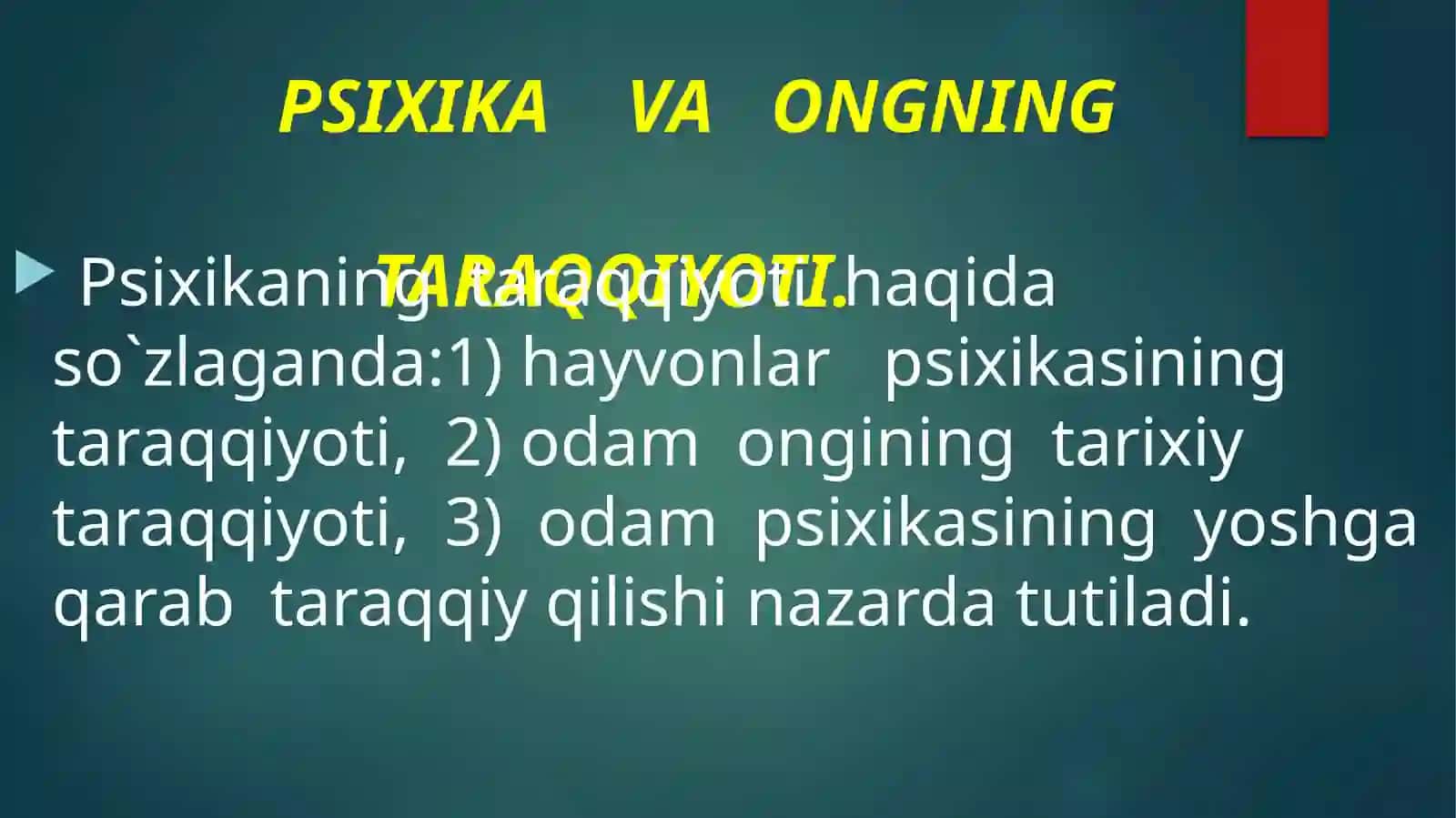 UMUMIY PSIXOLOGIYA 2