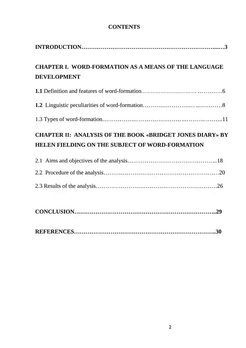 WORD FORMATION MODELS OF MODERN ENGLISH 2