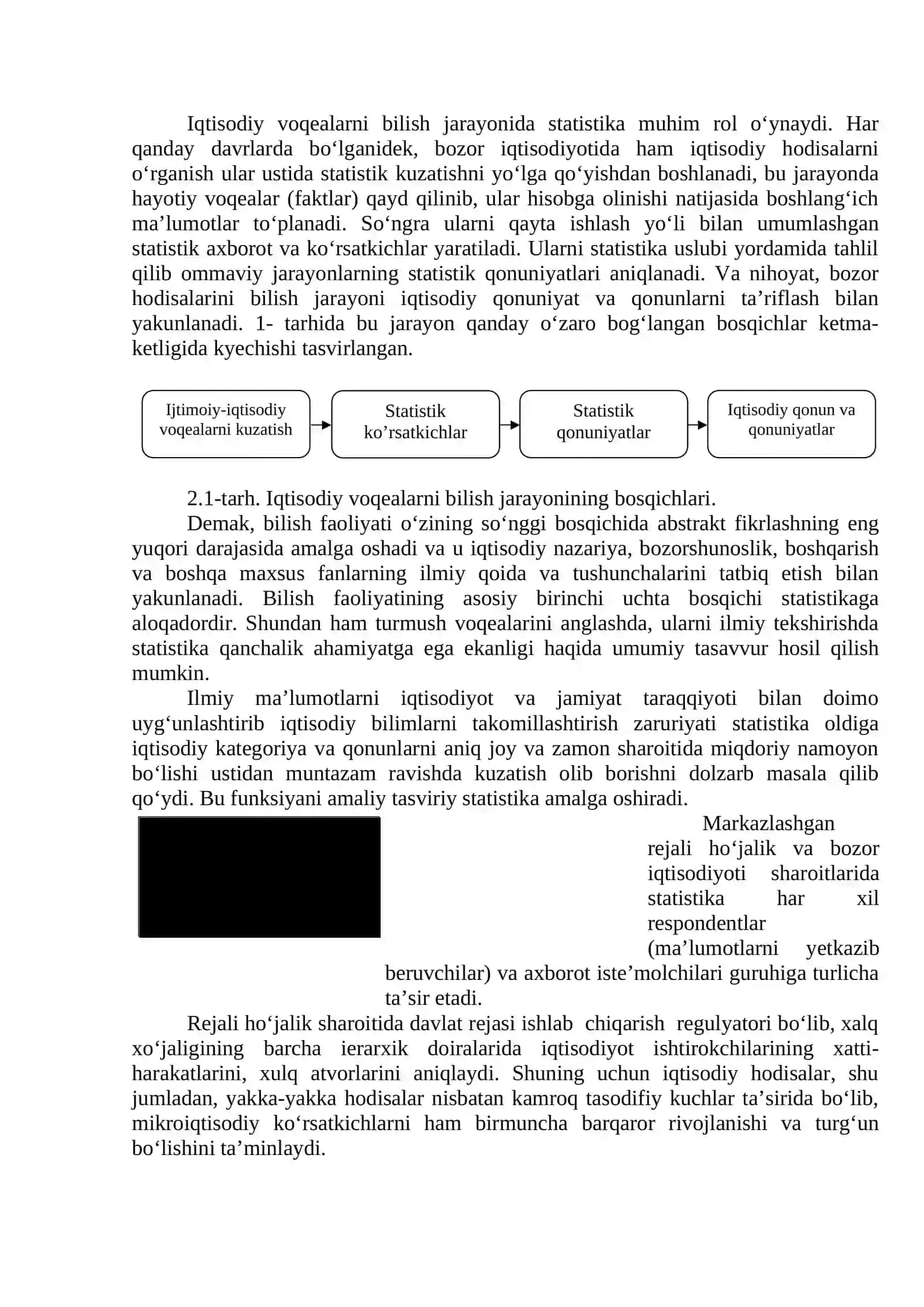 Statistik kuzatish uslubiyati 2