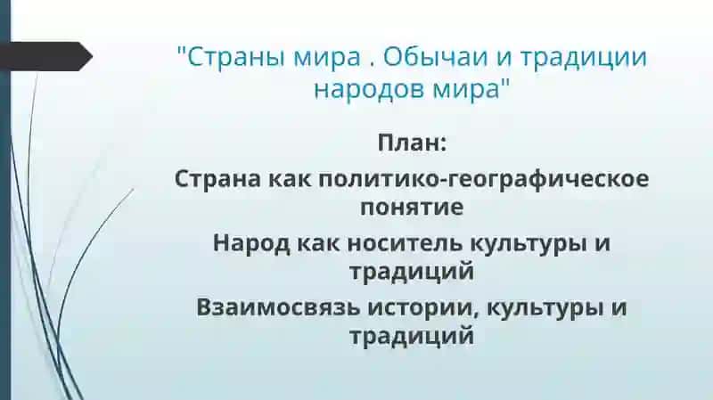 "Страны мира. Обычаи и традиции народов мира" 2