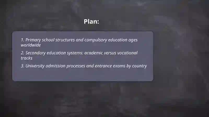 Education systems around the world 2