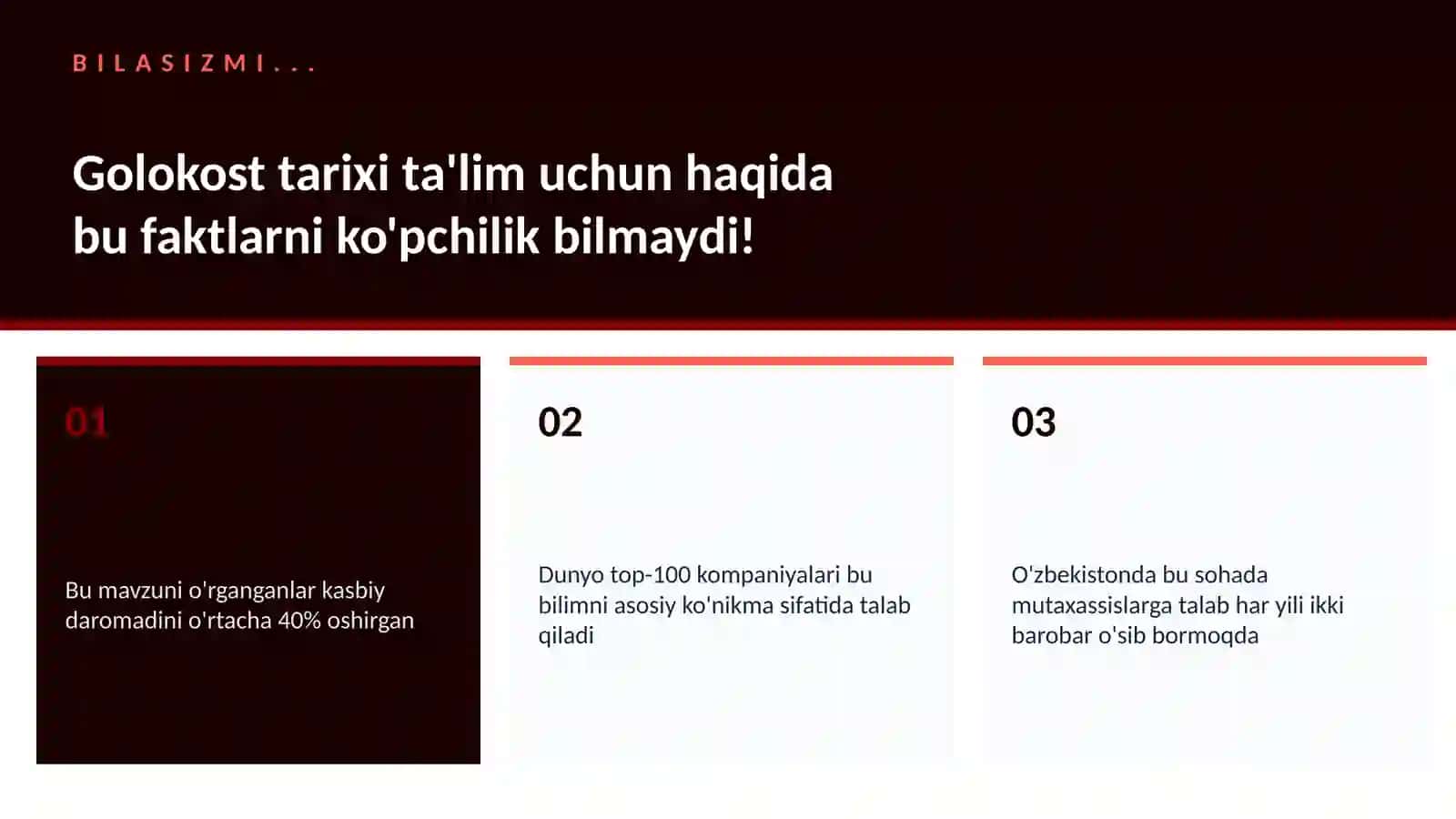 Golokost tarixi ta'lim uchun 2