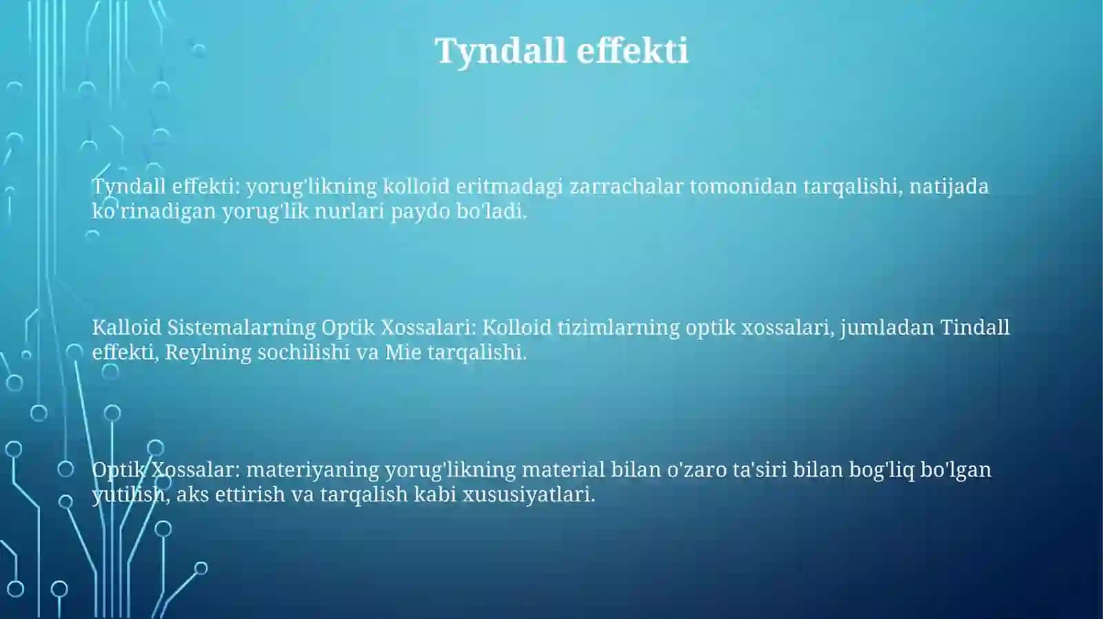 Kalloid Sistemalarning Optik Xossalari 2