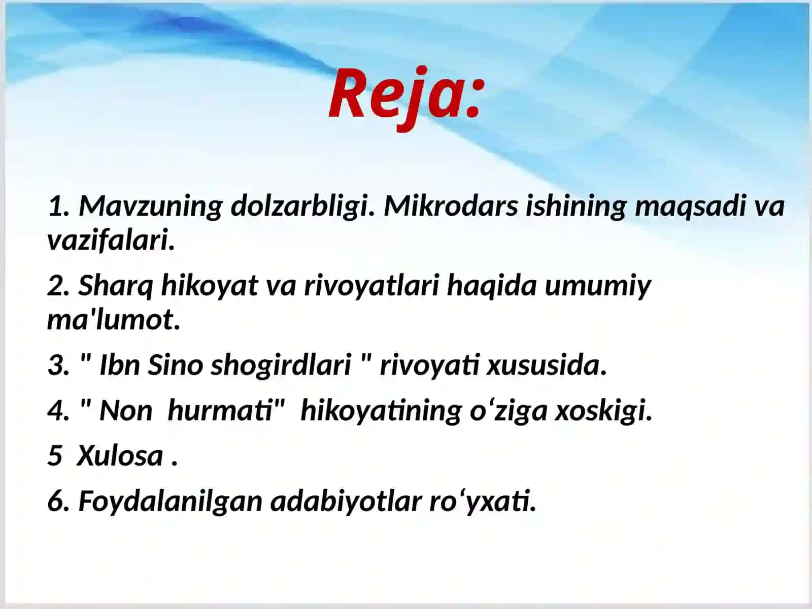 Sharq hikoyat va rivoyatlari 2