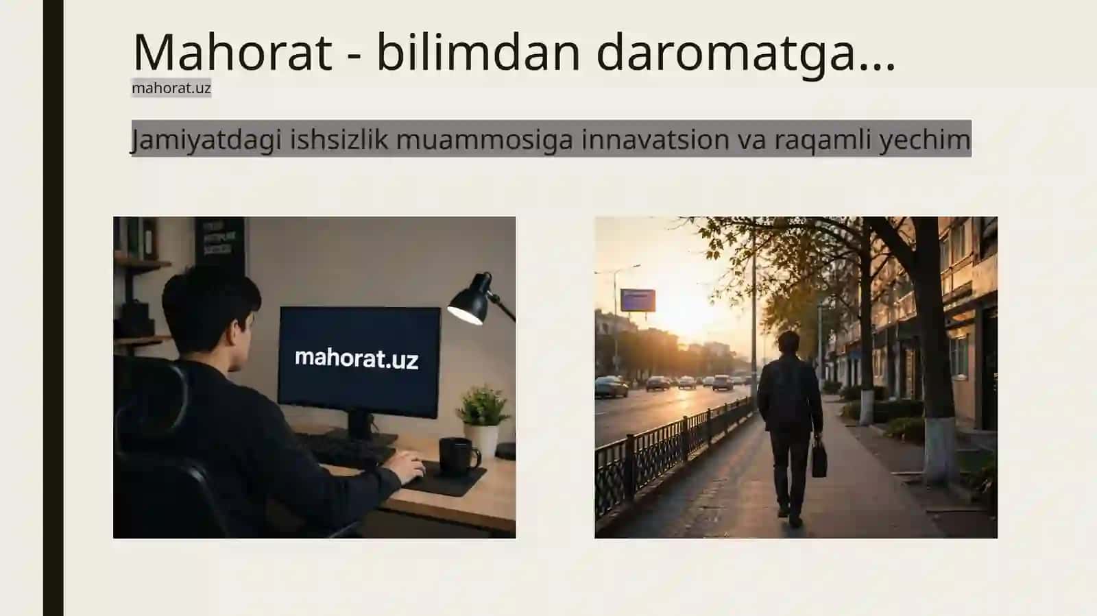 Ishsizlik – davr muammosi 2