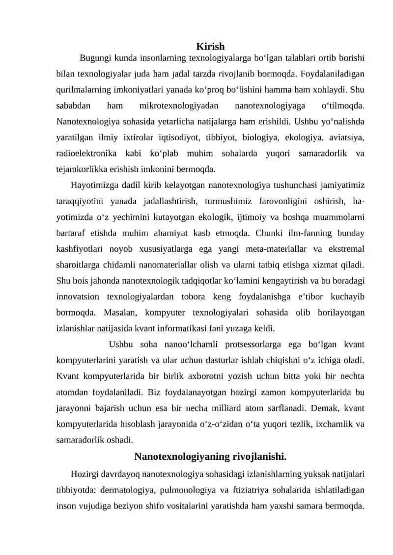 Nanotexnologiyalar 2
