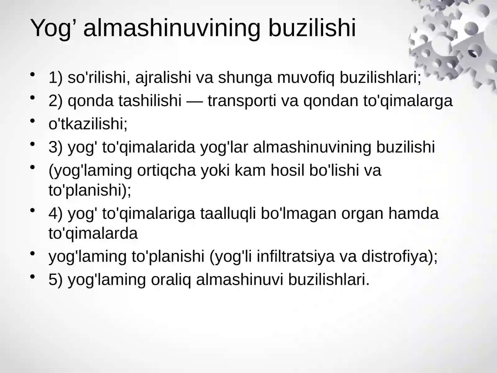 Yog’lar Almashinuving Buzilishi 2