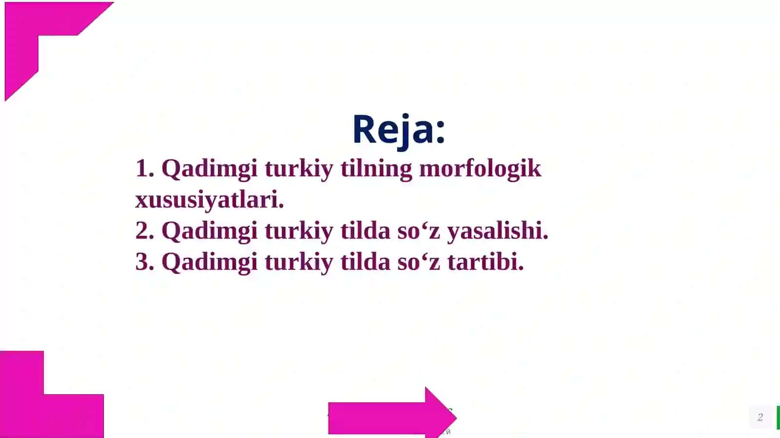 MORFOLOGIYA. SO`Z YASALISHI 2