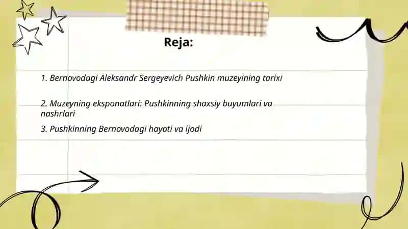 Bernovodagi Aleksandr Sergeyevich Pushkin muzeyi 2