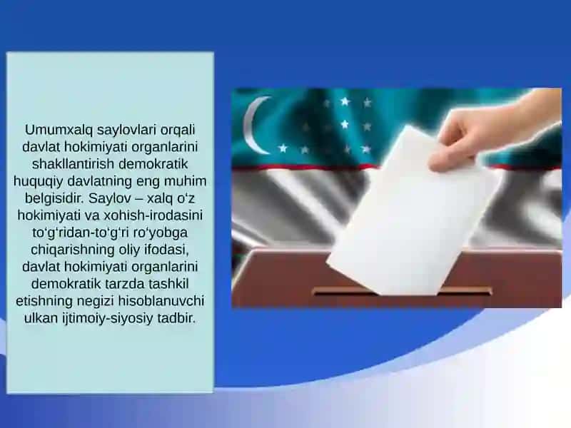 Saylov Tizimi va Fuqarolik 2