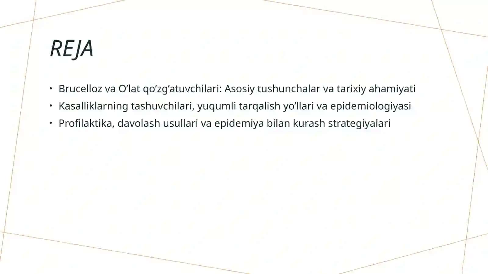 Brutsellyoz va o’lat qo’zg’atuvchilari 2