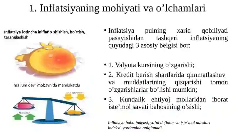 Inflatsiya va ishsizlik o’rtasidagi bog’liqlik (Fillips egri chizig’i); 2