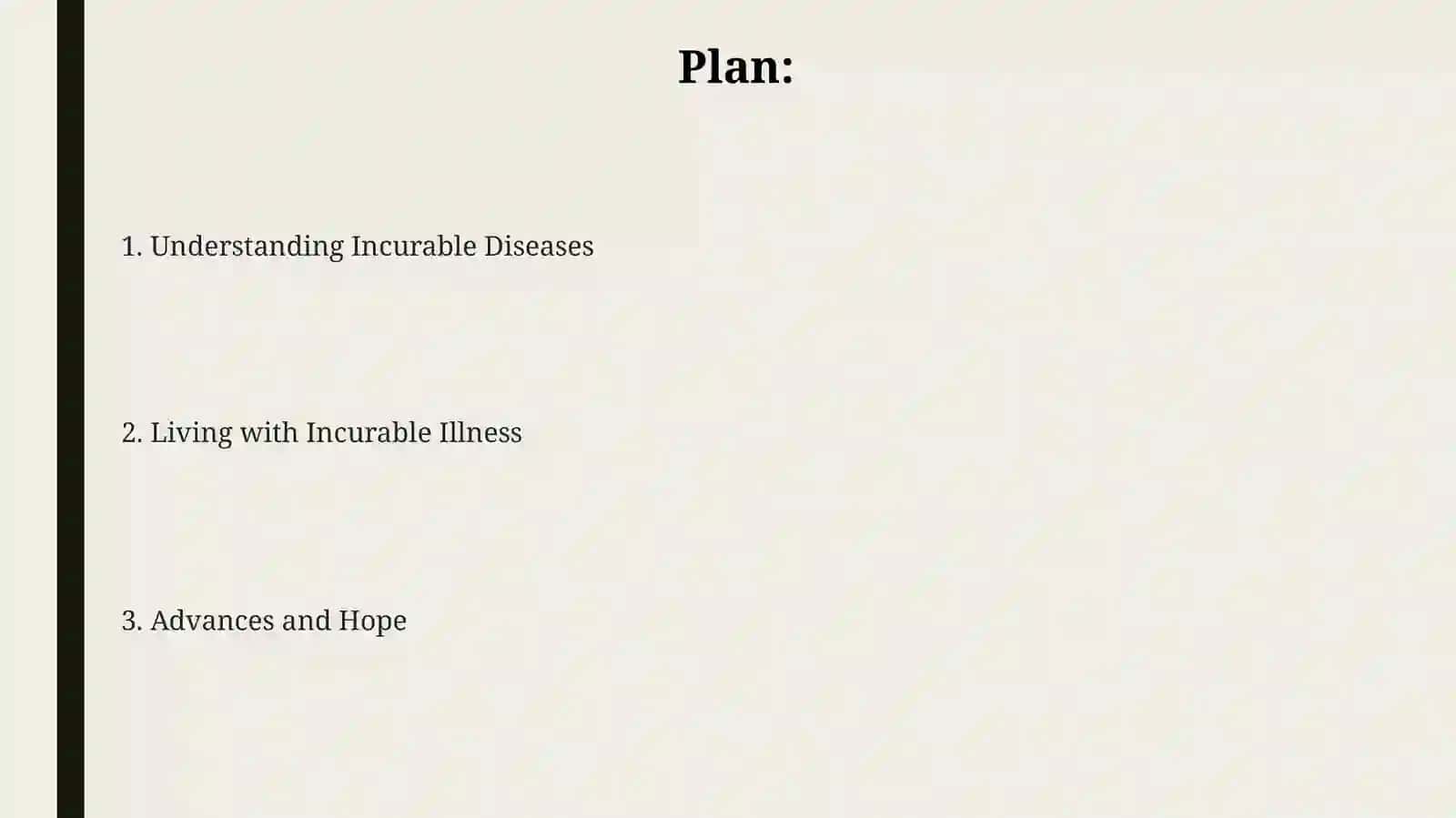 Understanding Incurable Diseases 2