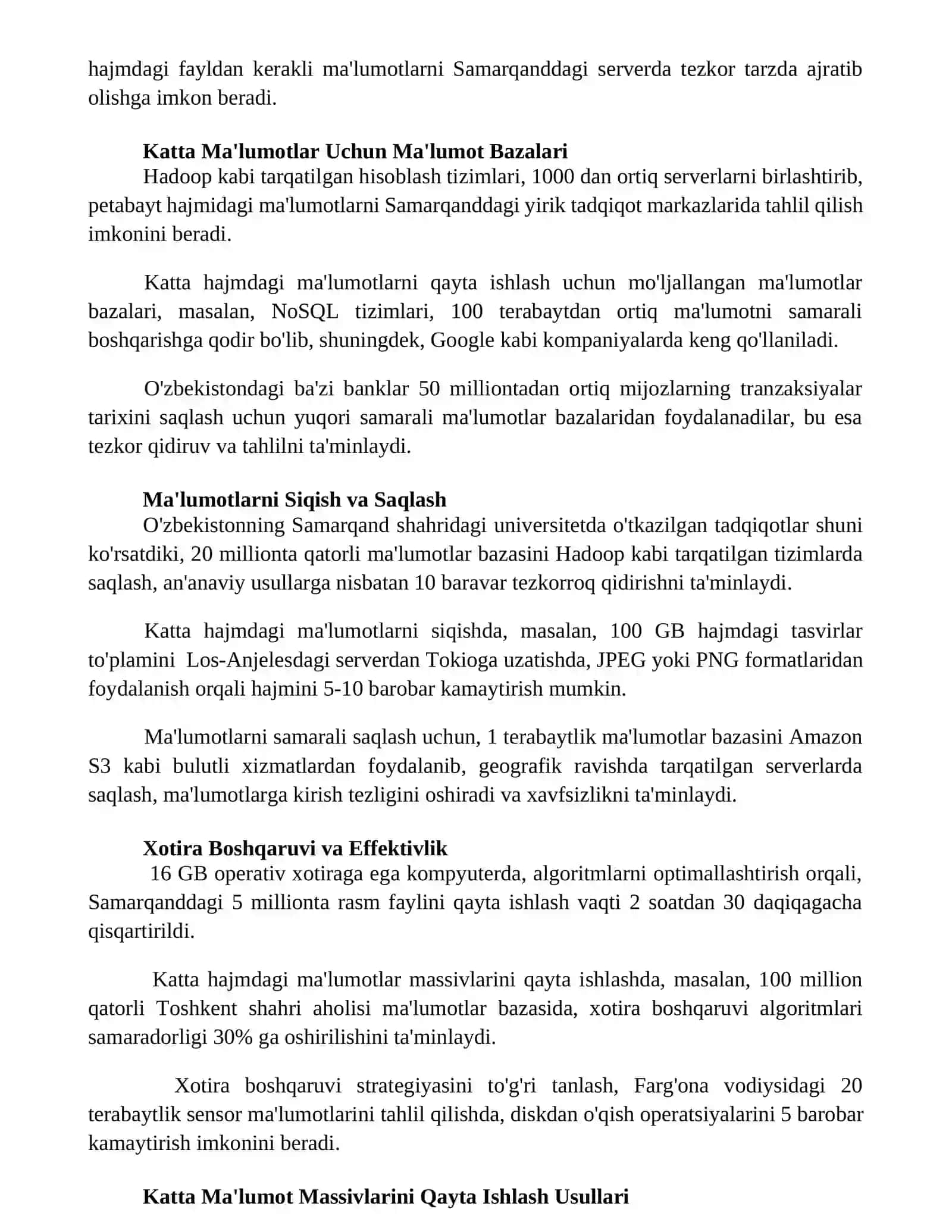 Katta matinlar bilan ishlar qobilyati 2
