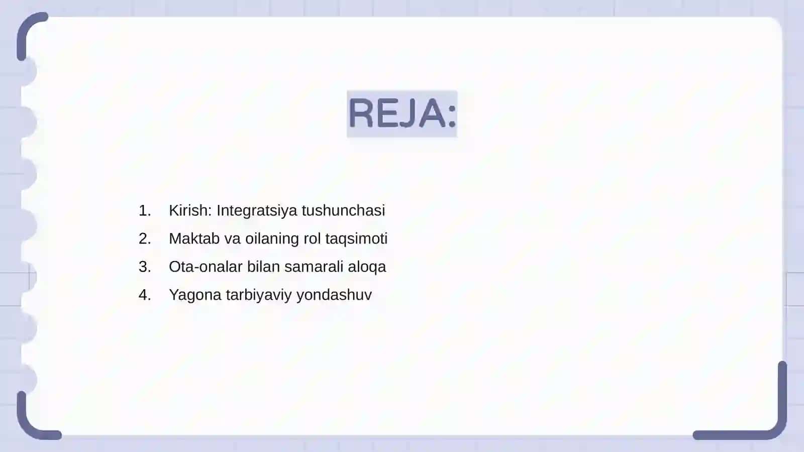 Maktab va oila integratsiyasi 2
