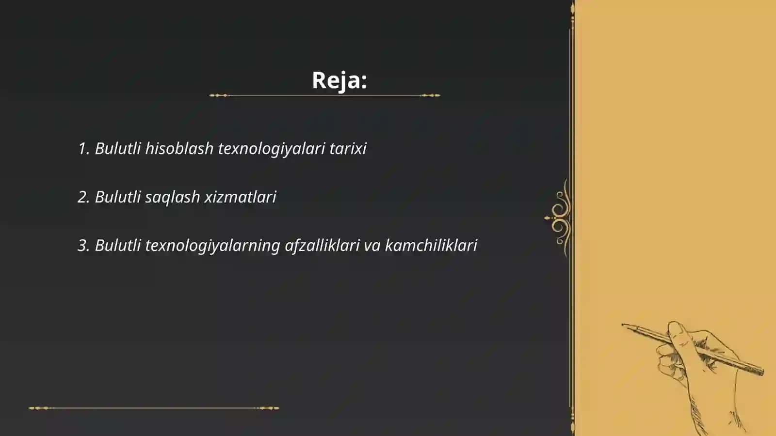 Bulutli texnologiyalarni joriy etish 2
