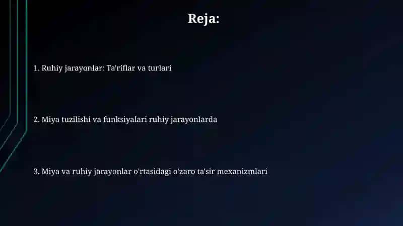 Ruhiy jarayonlar: Ta'riflar va turlari 2