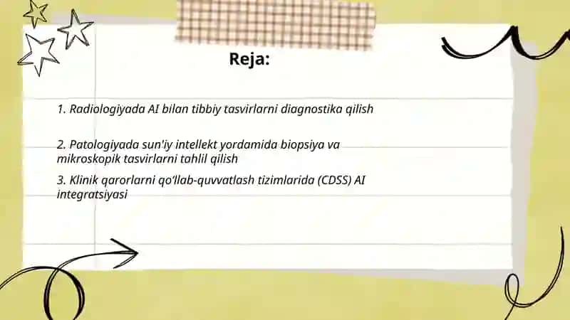 Meditsinada Suniy intelekt 2