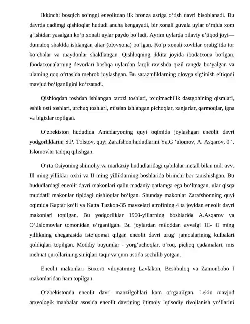 Arxeologik va tarixiy yodgorliklar 2