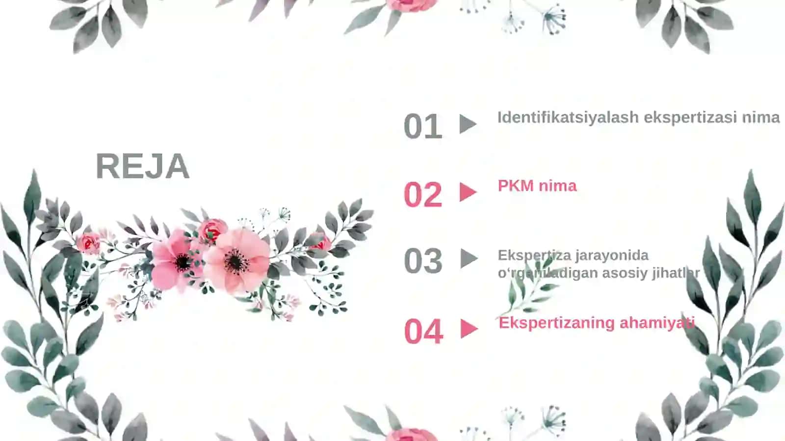 Parfyumeriya va kosmetika mahsulotlarini identifikatsiyalash ekspertizasi 2