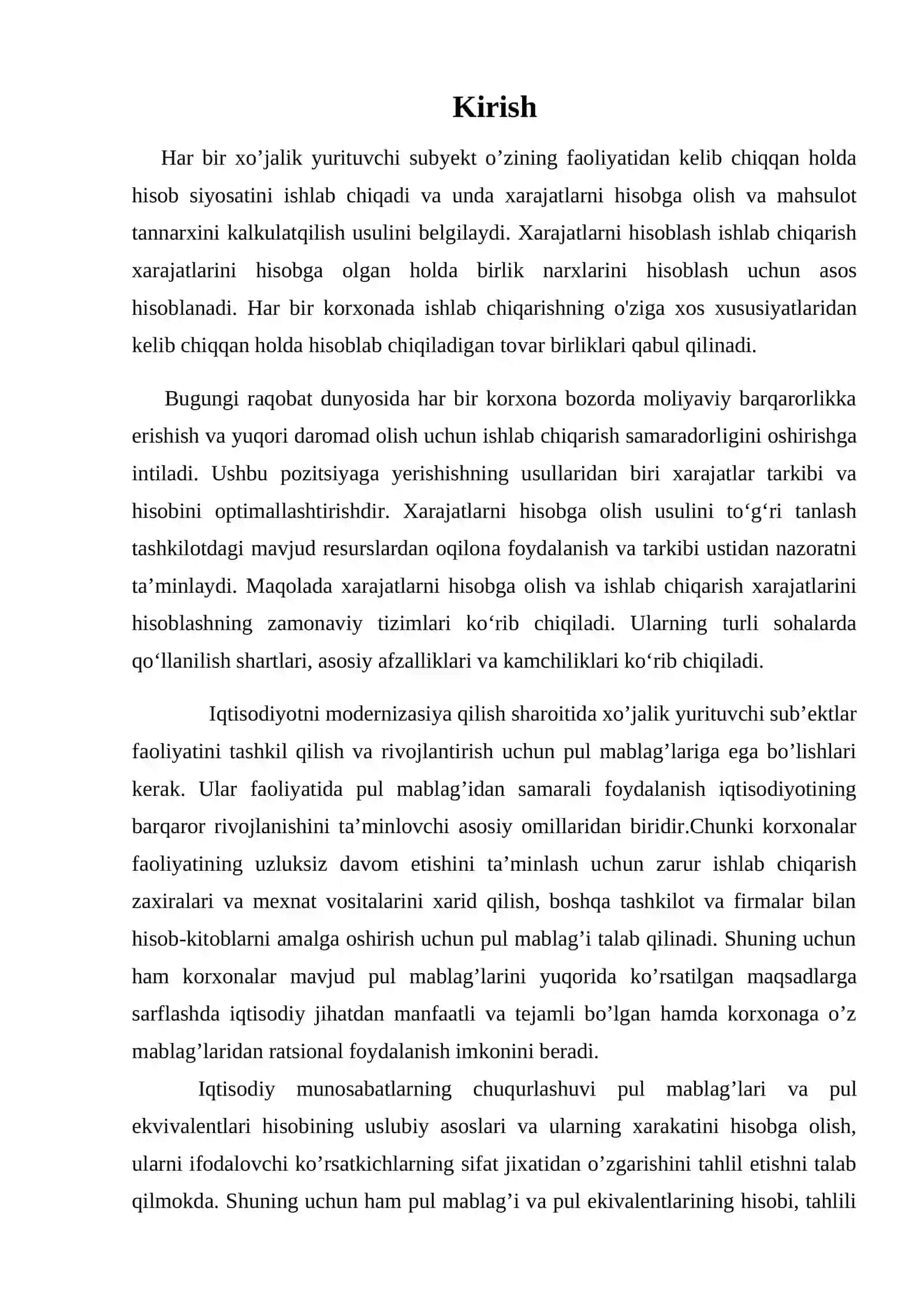 Boshqaruv hisobi tizimida material xarajatlari hisobi 2