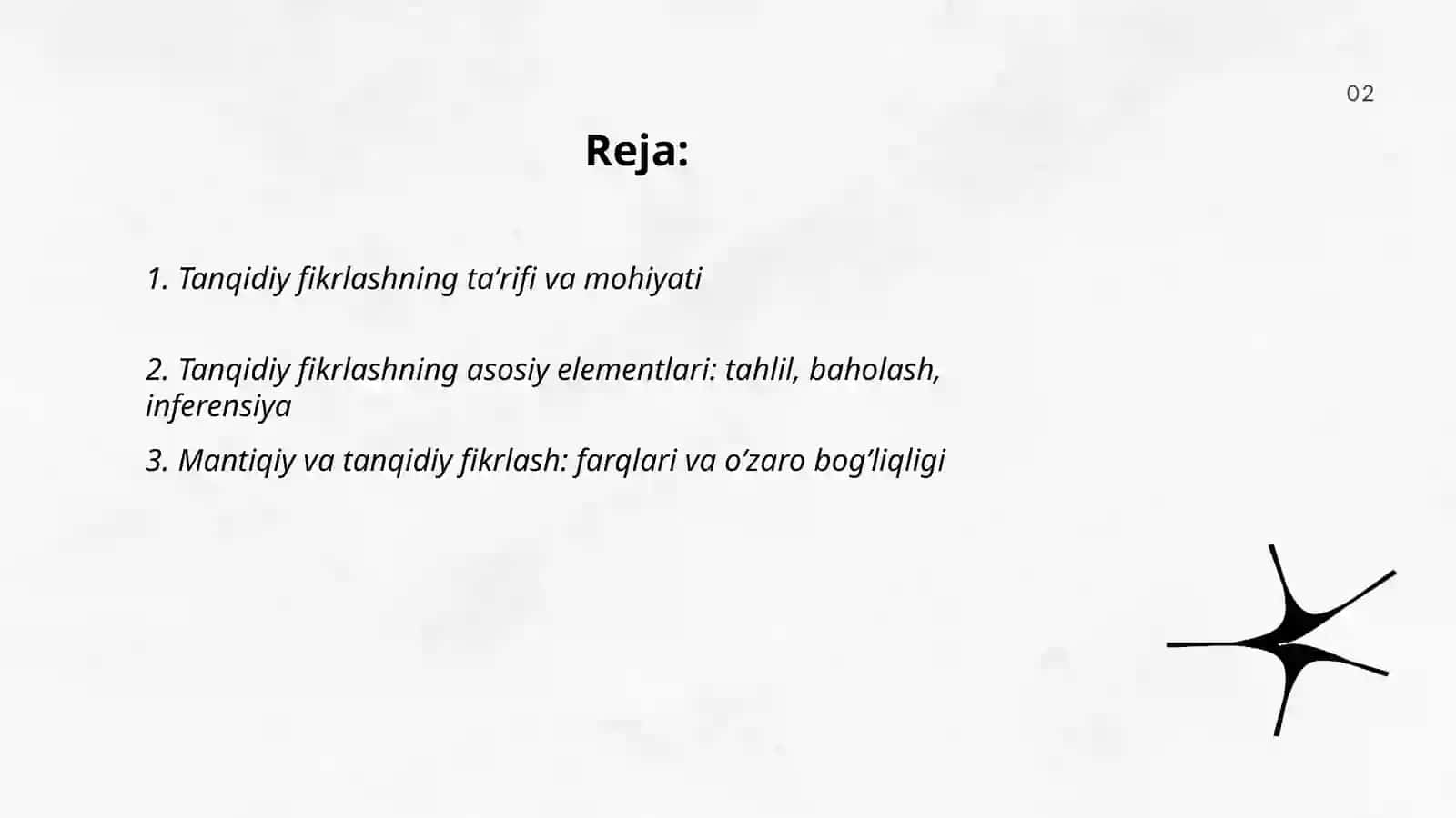 Tanqidiy fikrlashning taʼrifi va mohiyati 2