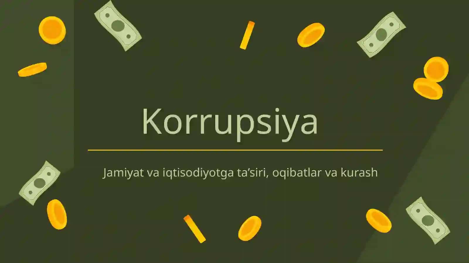 Korrupsiya Tushunchasi 2