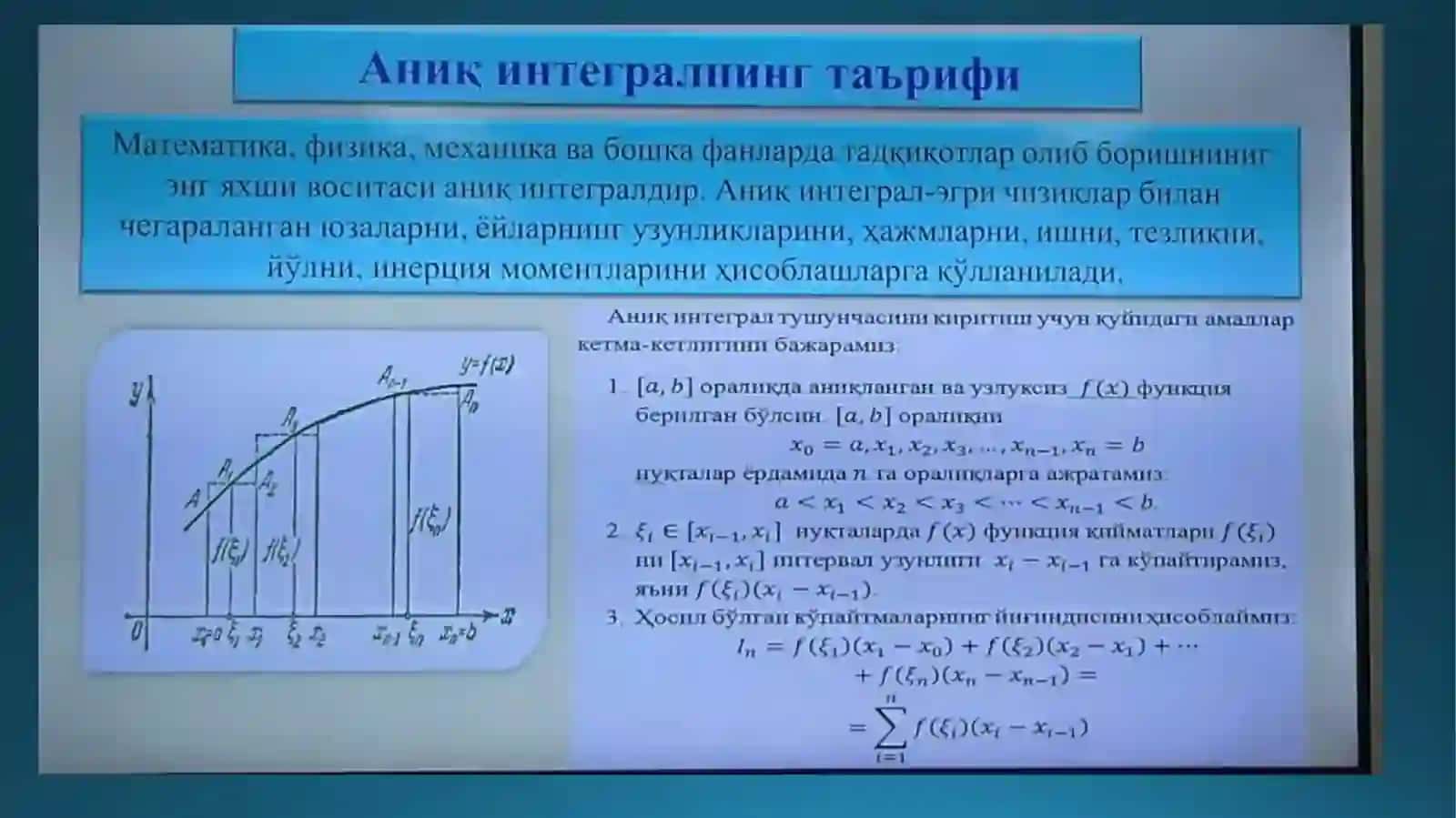 Aniq INTEGRAL 2