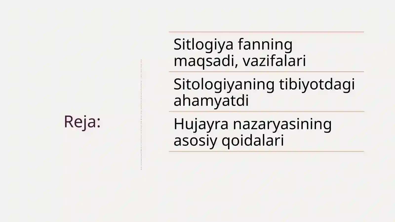 Sitologiyaga Faniga Kirish 2