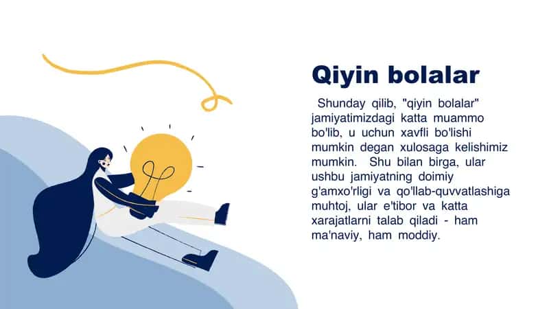 "Qiyin bolalar tarbiyasi" 2