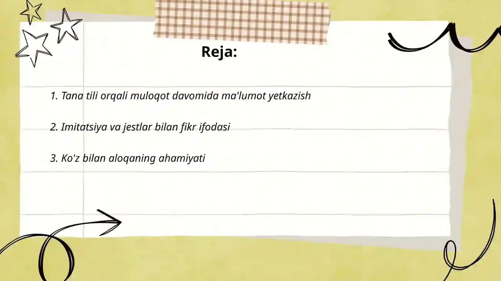 Noverbal muloqot. Muloqotni boyituvchi omillar 2