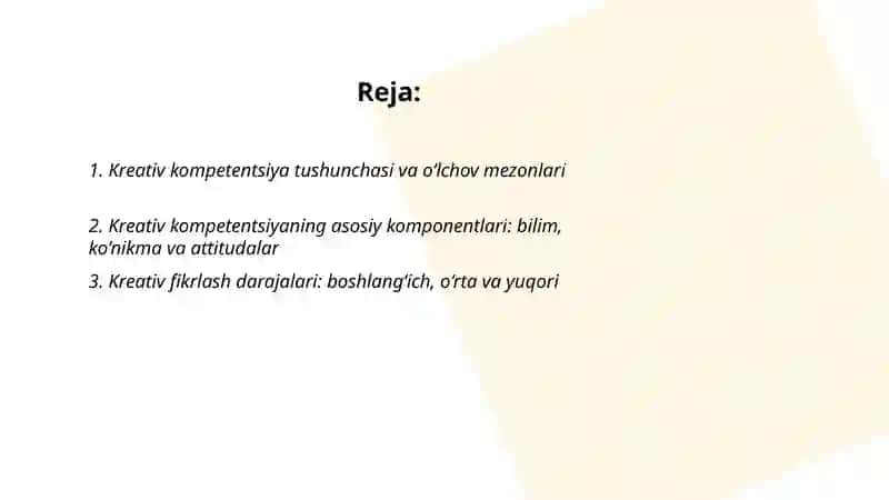 Kreativ kompetentsiya 2