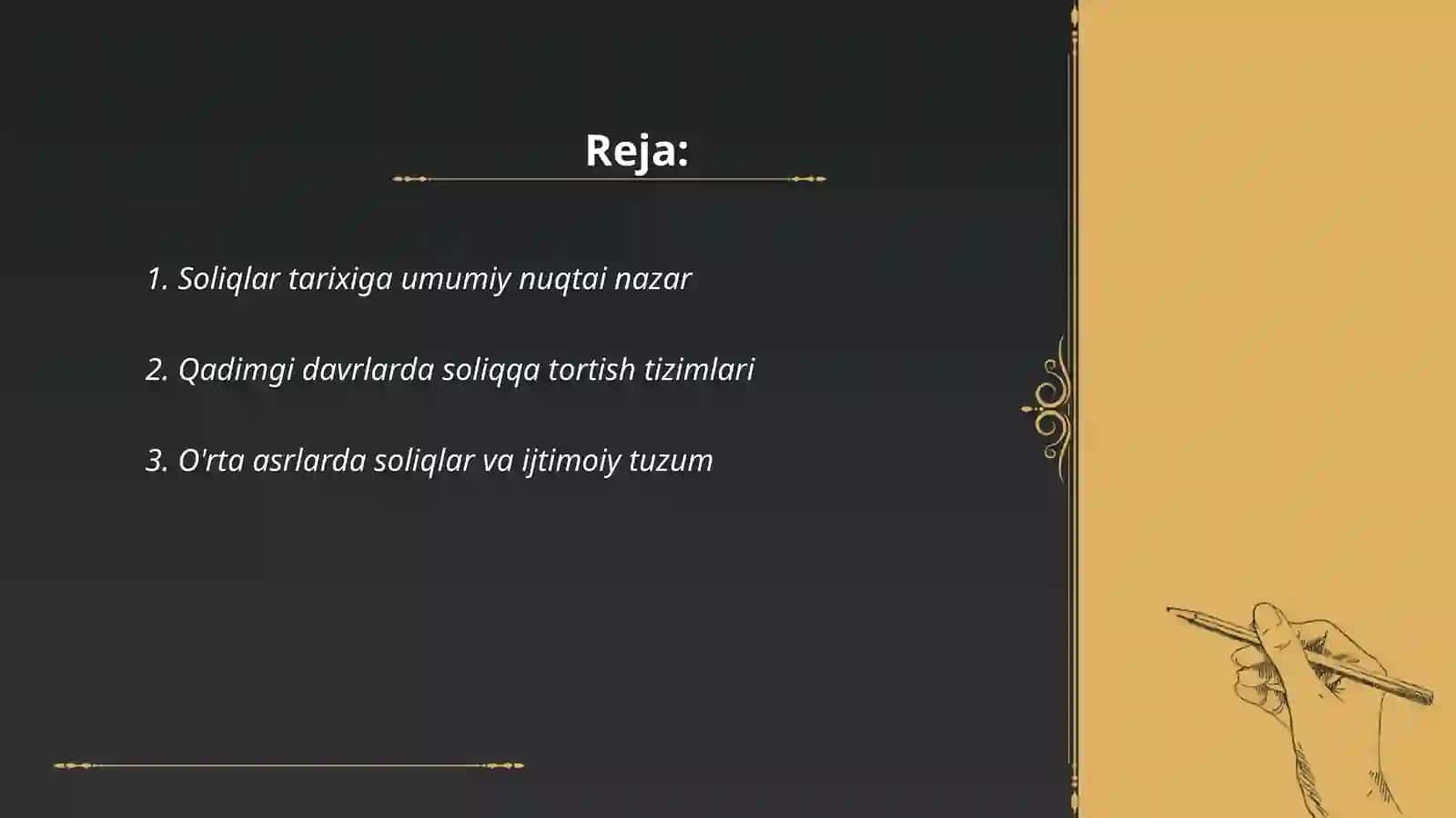 Soliqlar va soliqqa Tortish To'g'risidagi Ilmiy G'oyalarni Rivojlanish Tarixi 2