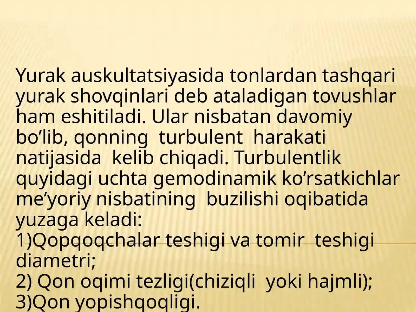 Yurak shovqinlari va  davolash 2