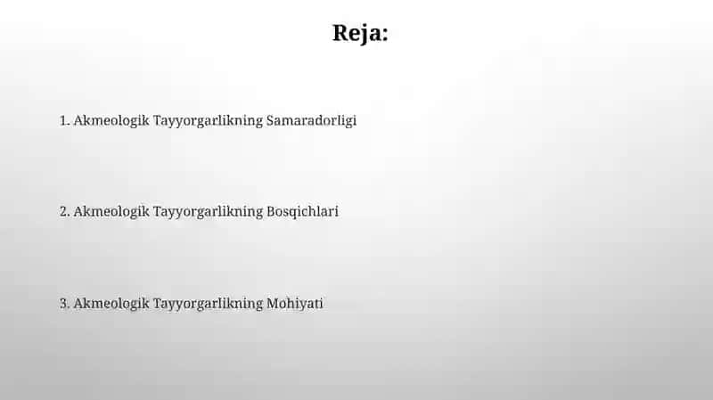 Akmeologiktreninglar 2