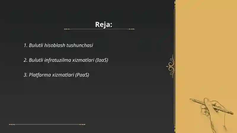 Bulutli hisoblash tushunchasi 2