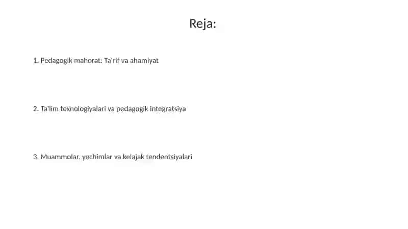 Pedagogik mahorat 2